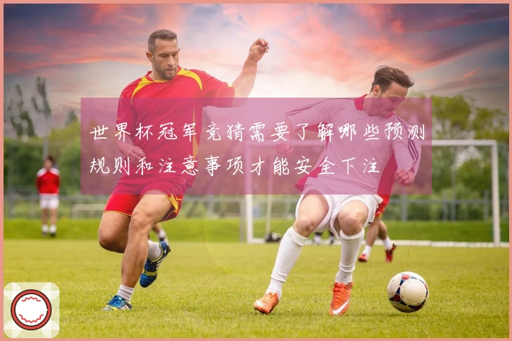 世界杯冠军竞猜需要了解哪些预测规则和注意事项才能安全下注