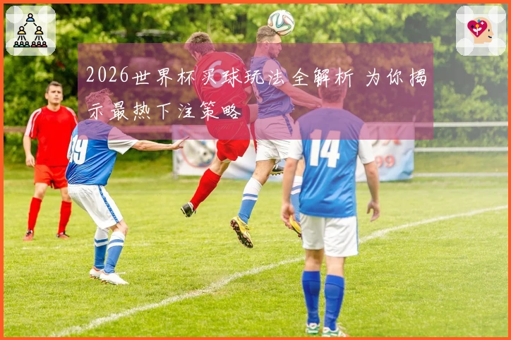2026世界杯买球玩法全解析 为你揭示最热下注策略